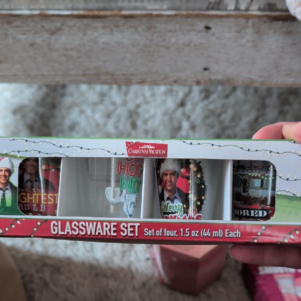 National Lampoon's Christmas Vacation Shot Glass Set